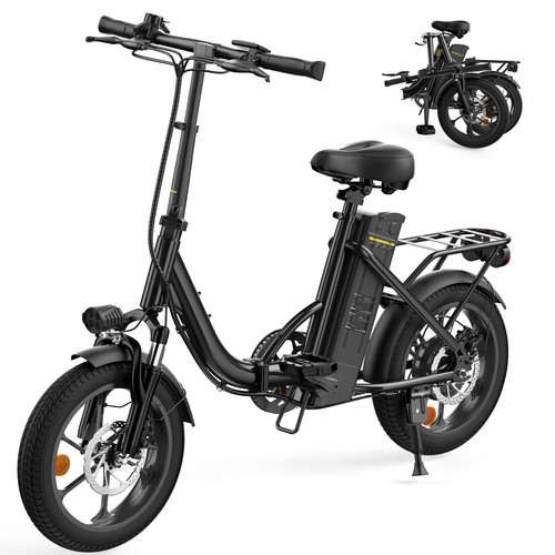 Folding electric bike - bike, e-city