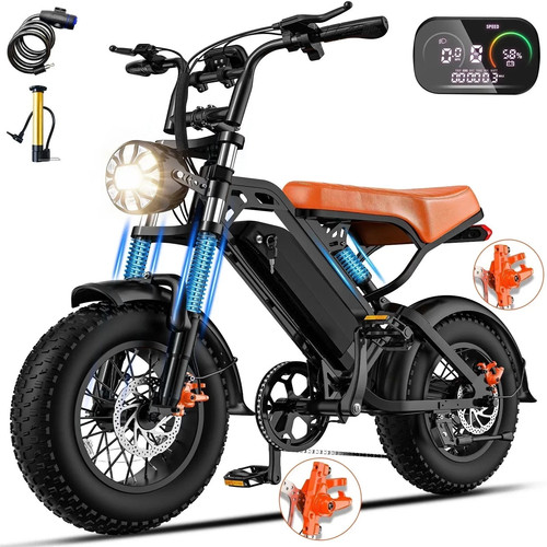 Vintage electric bike 250w 48v - bike,